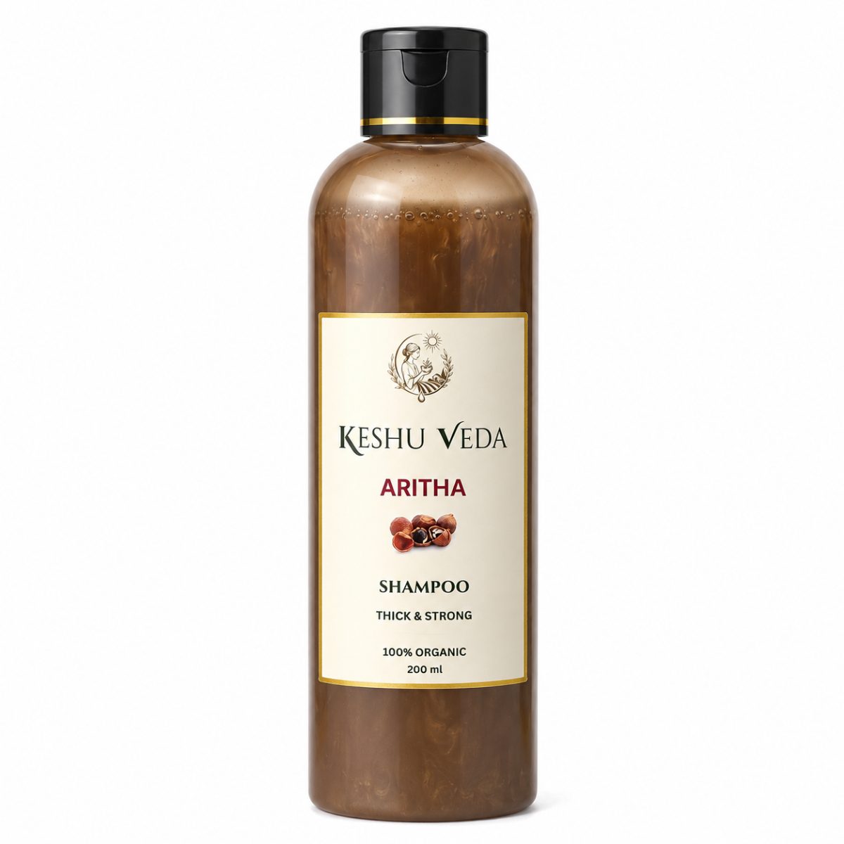 Herbal Reetha Shampoo — Ayurvedic shampoo bottle