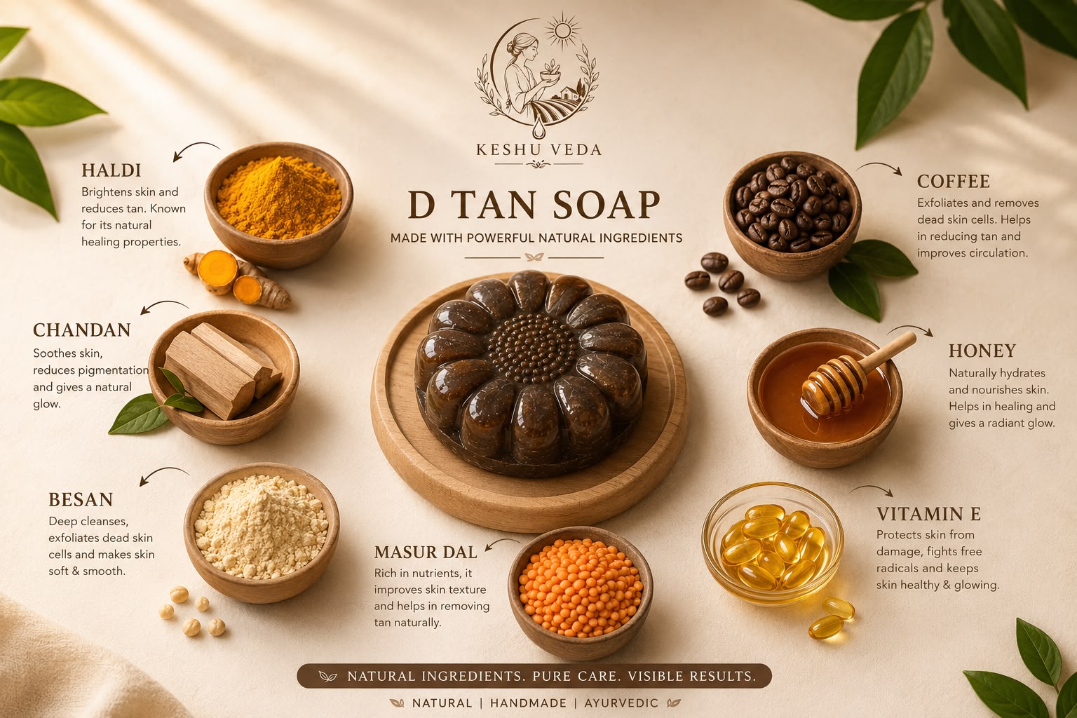 D Tan Soap — main product photo